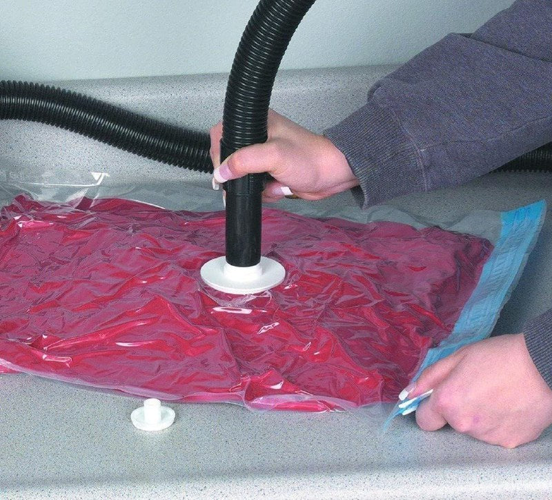 BOLSA DE COMPRESION AL VACIO PARA OPTIMIZAR ESPACIO Y ALMACENAMIENTO PARA MALETAS, ROPEROS ETC FENFANG 70X100CM