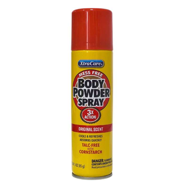 SPRAY CORPORAL EN POLVO ABSORBENTE DE HUMEDA CON FRAGANCIA ORIGINAL XTRACARE 85G