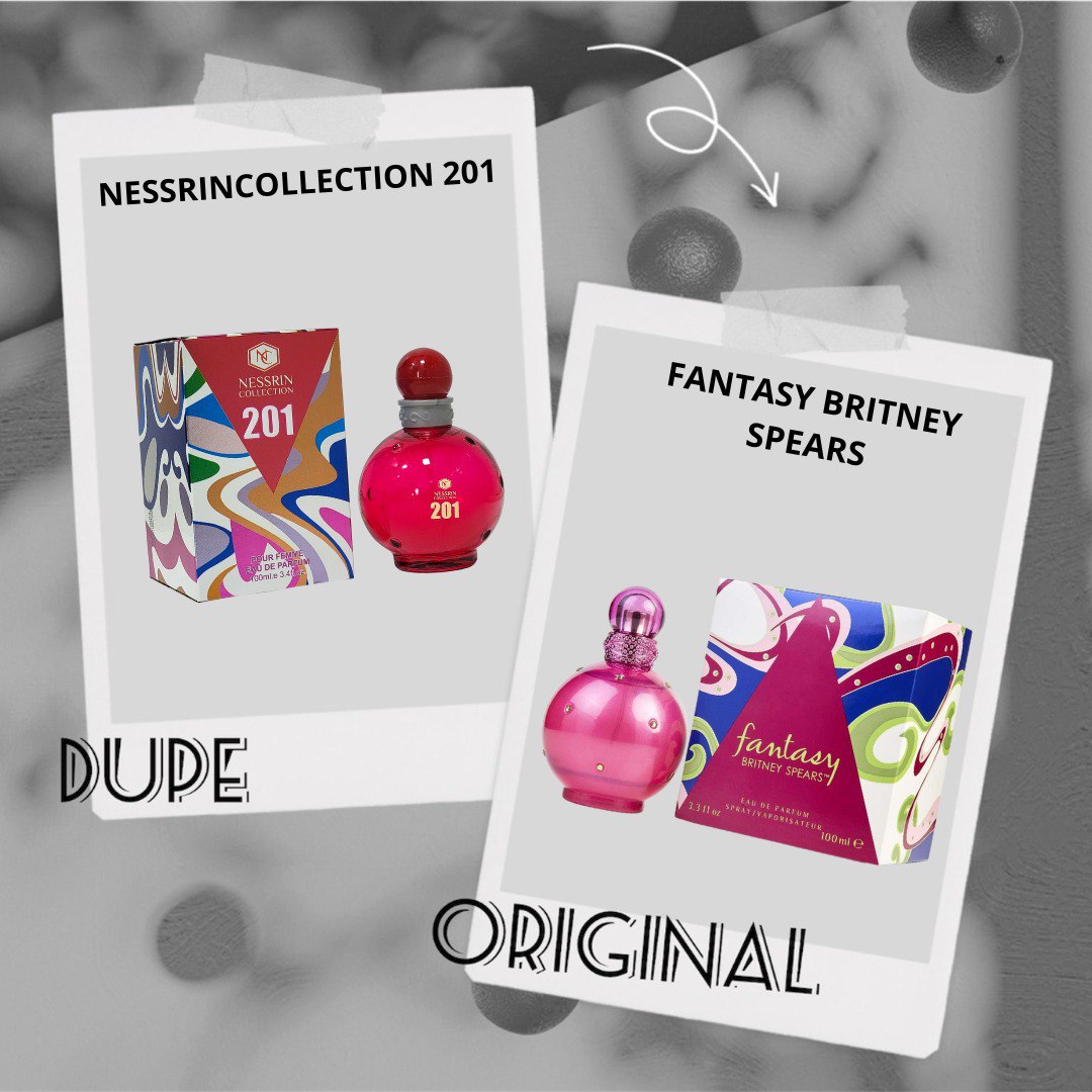 NESSRIN COLLECTION 201 EDP 100ML (M) (AROMA SIMILAR BRITNEY SPEARS FANTASY)