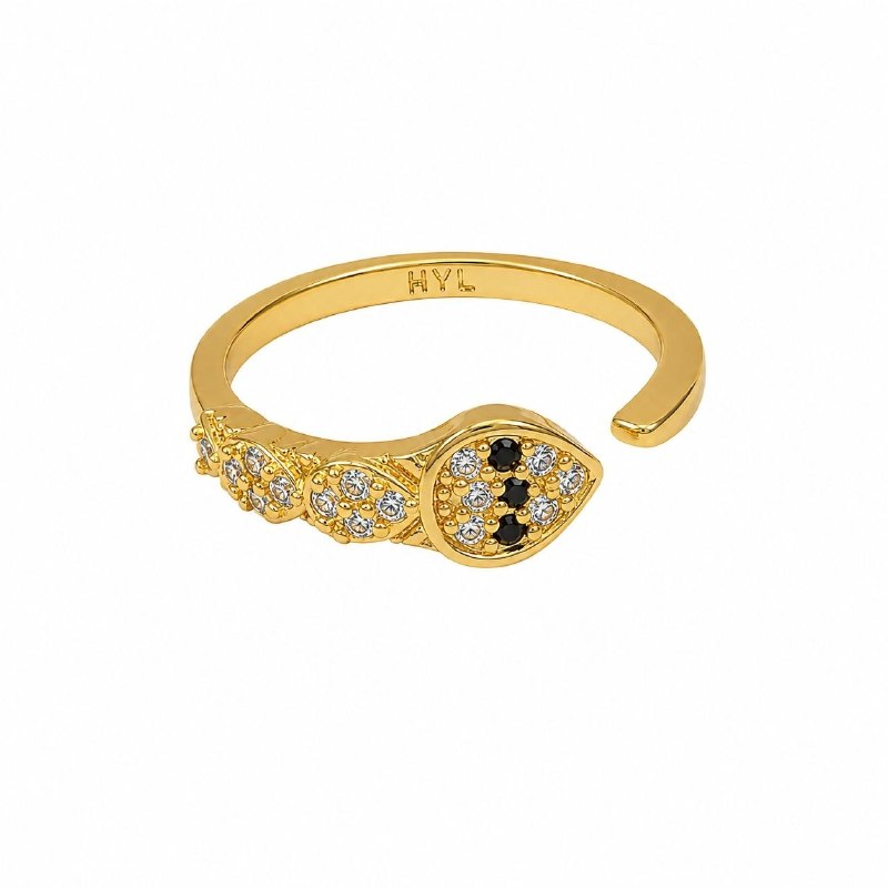 ANILLO DE ENCHAPE PARA DAMA TALLA AJUSTABLE CON DISEÑO DE SERPIENTE