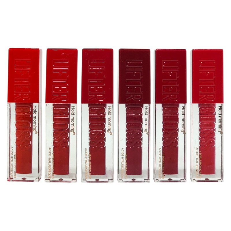 BRILLO LABIAL LIP CON ACIDO HIALURONICO HOLD MORNING, 6 TONOS