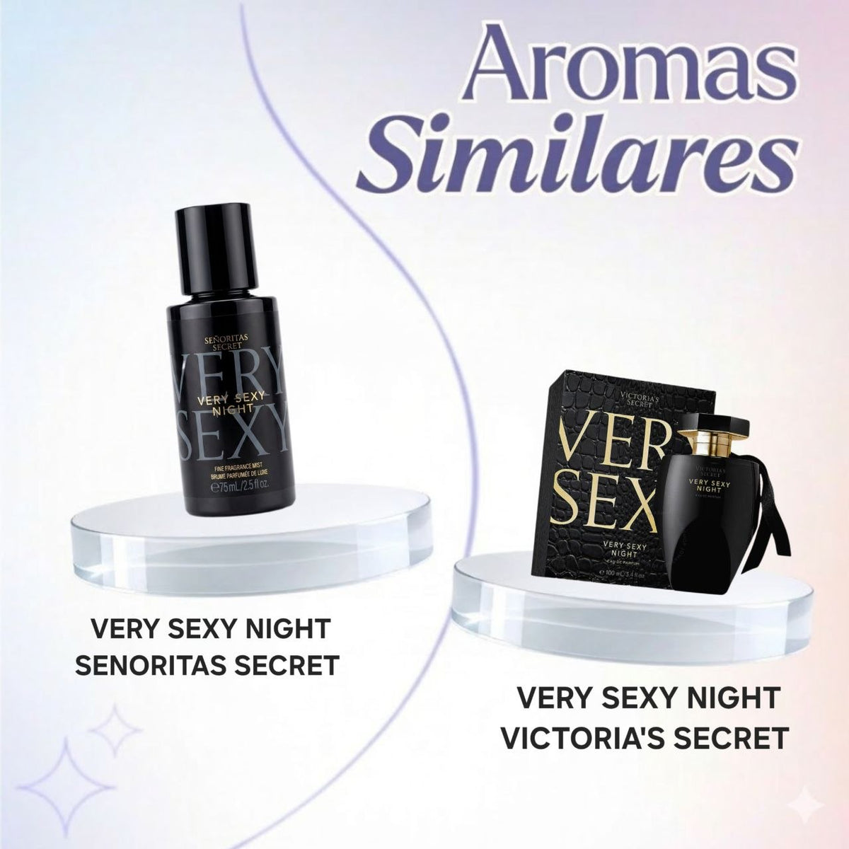 SPLASH MINI SENORITAS SECRET VERY SEXY NIGHT 75ML (M) (AROMA SIMILAR VICTORIAS SECRET VERY SEXY NIGHT)