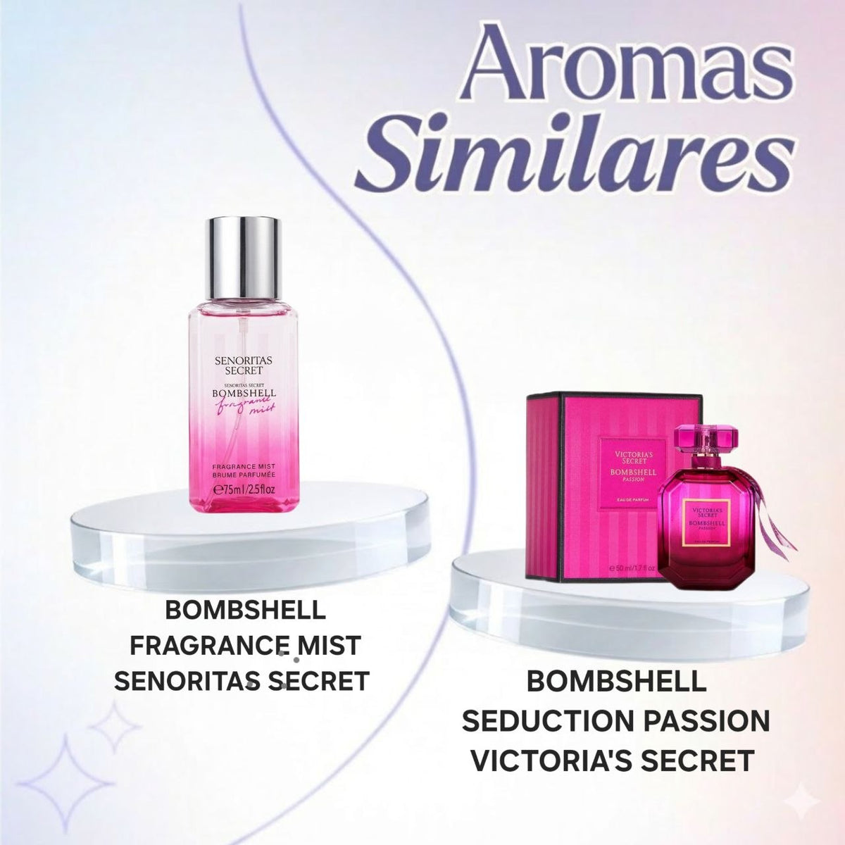SPLASH MINI BOMBSHELL FRAGRANCE MIST SENORITAS SECRET 75ML (M) (AROMA SIMILAR VICTORIAS SECRET BOMBSHELL SEDUCTION PASSION)