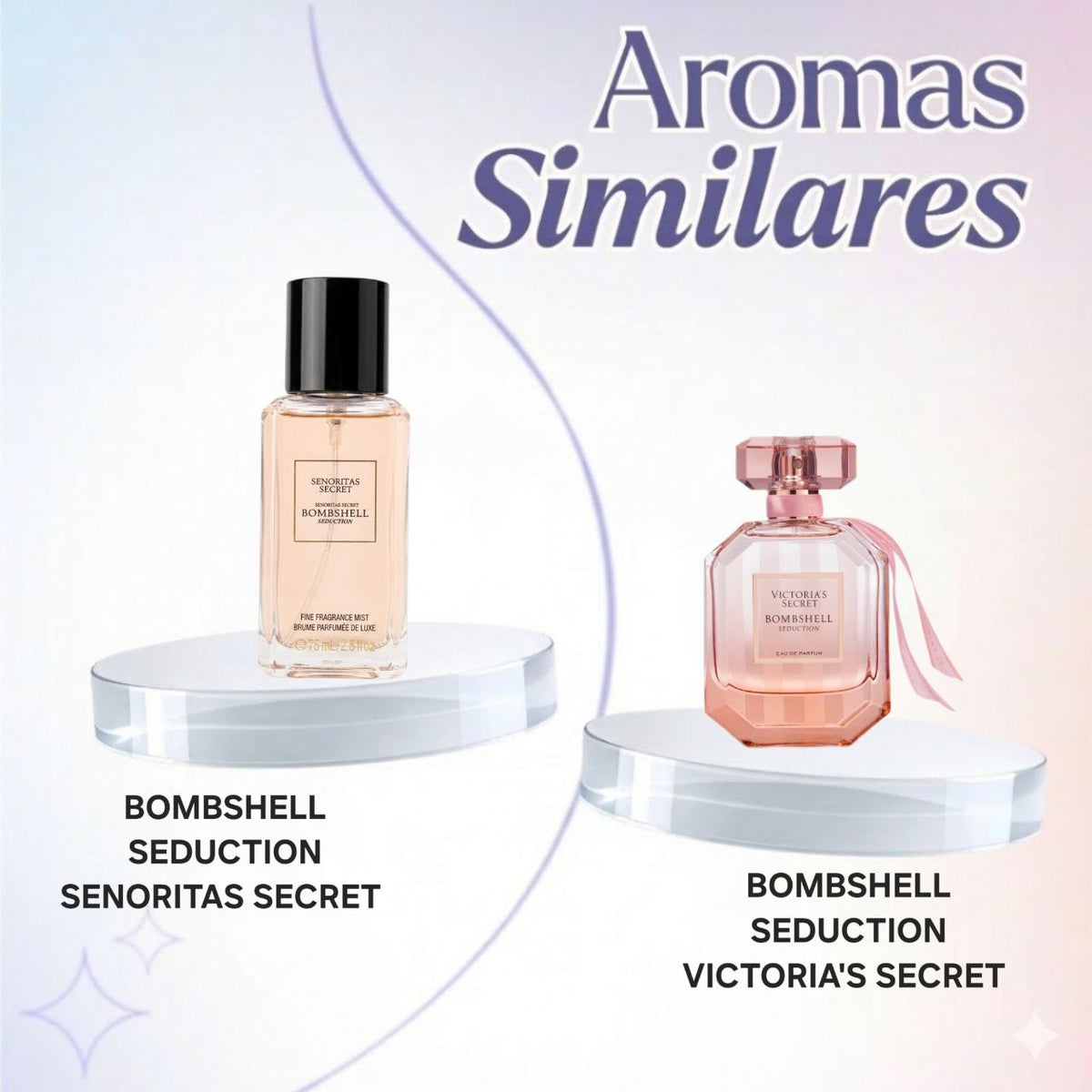 SPLASH MINI BOMBSHELL SEDUCTION SENORITAS SECRET 75ML (M) (AROMA SIMILAR VICTORIAS SECRET BOMBSHELL SEDUCTION)