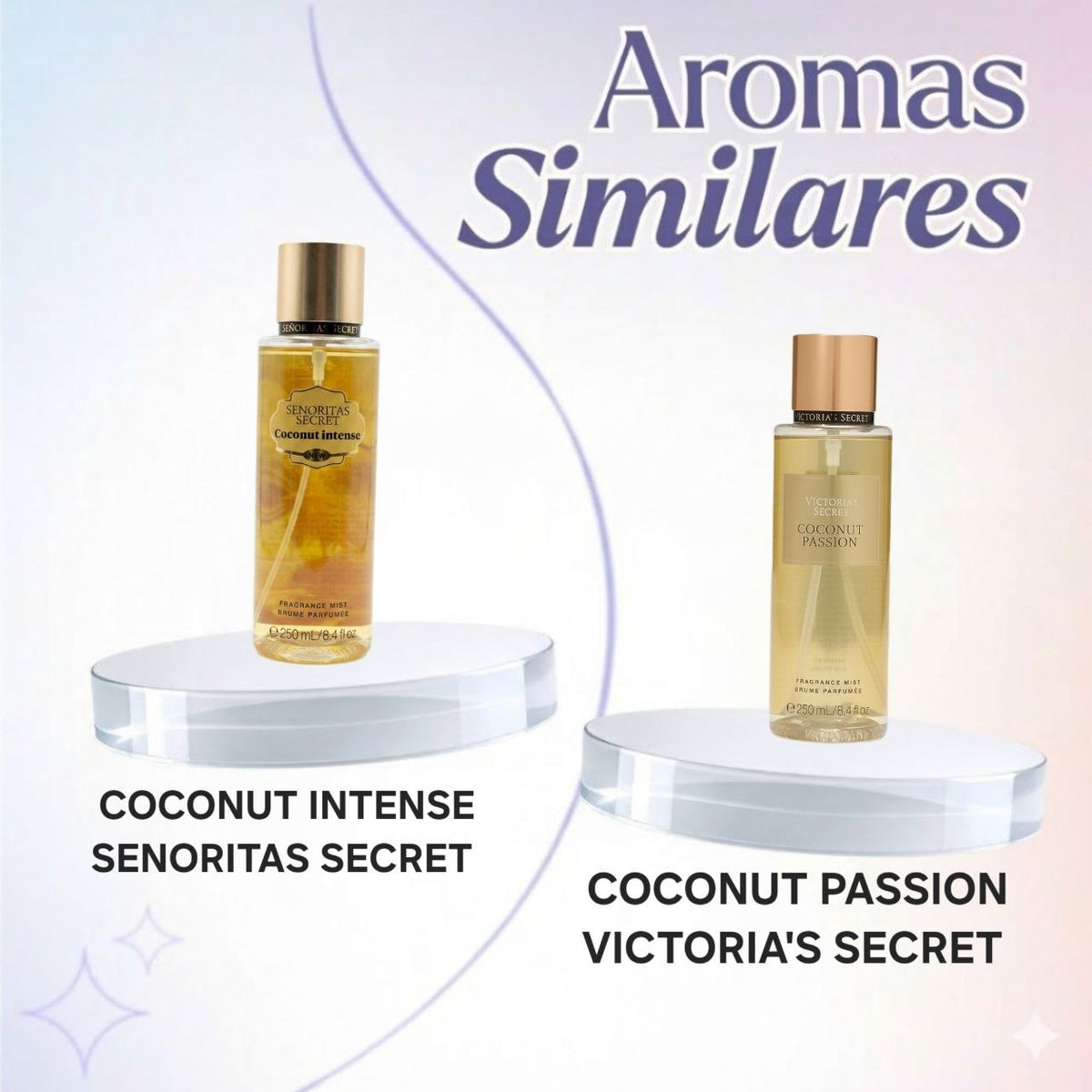 SPLASH SENORITAS SECRET COCONUT INTENSE 250ML (M) (AROMA SIMILAR VICTORIAS SECRET COCONUT PASSION)