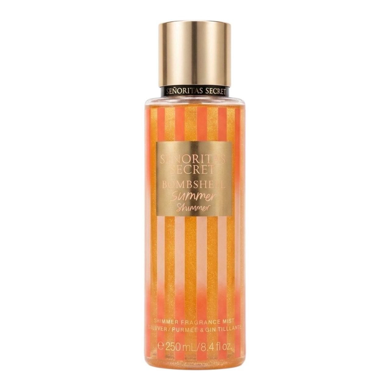SPLASH SENORITAS SECRET BOMBSHELL SUMMER SHIMMER 250ML (M) (AROMA SIMILAR VICTORIAS SECRET BOMBSHELL SUMMER)
