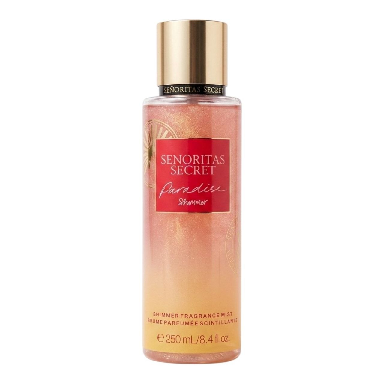 SPLASH SENORITAS SECRET PARADISE SHIMMER 250ML (M) (AROMA SIMILAR VICTORIAS SECRET BOMBSHELL PARADISE)