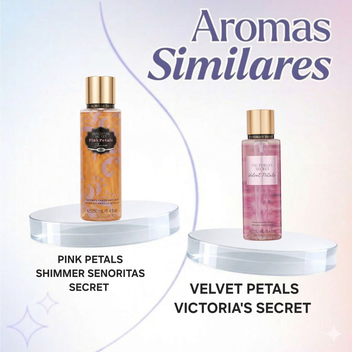 SPLASH PINK PETALS SHIMMER SENORITAS SECRET 250ML (M) (AROMA SIMILAR VICTORIA SECRET VELVET PETALS SHIMMER)