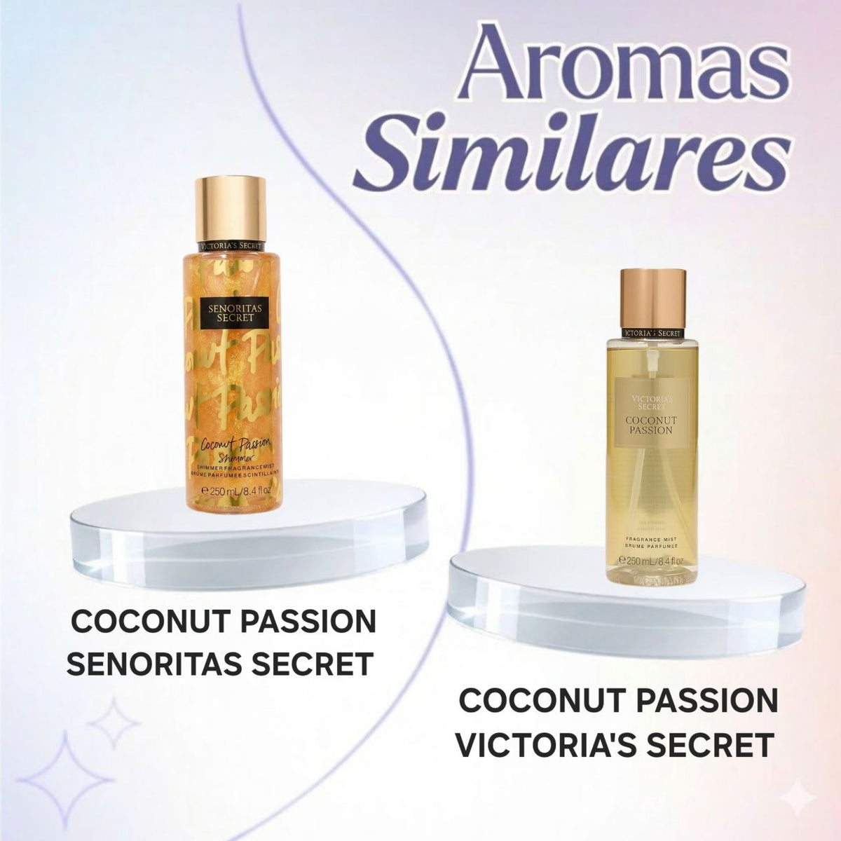 SPLASH SENORITAS SECRET COCONUT PASSION 250ML (M) (AROMA SIMILAR VICTORIAS SECRET COCONUT PASSION)
