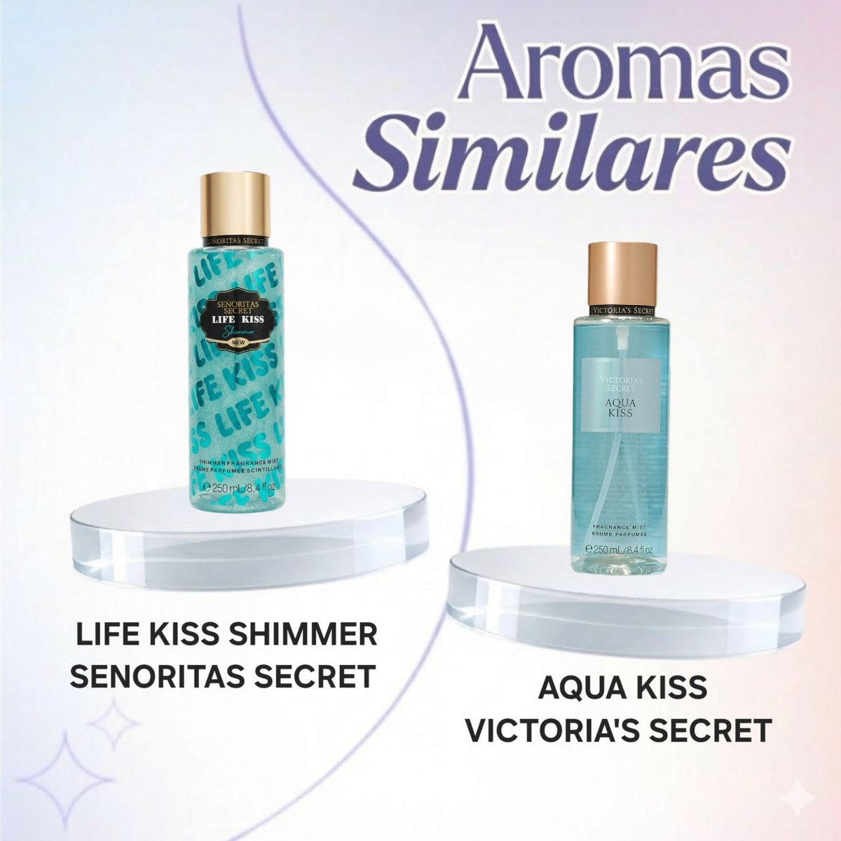 SPLASH SENORITAS SECRET LIFE KISS SHIMMER 250ML (M) (AROMA SIMILAR VICTORIAS SECRET LIFE KISS SHIMMER)