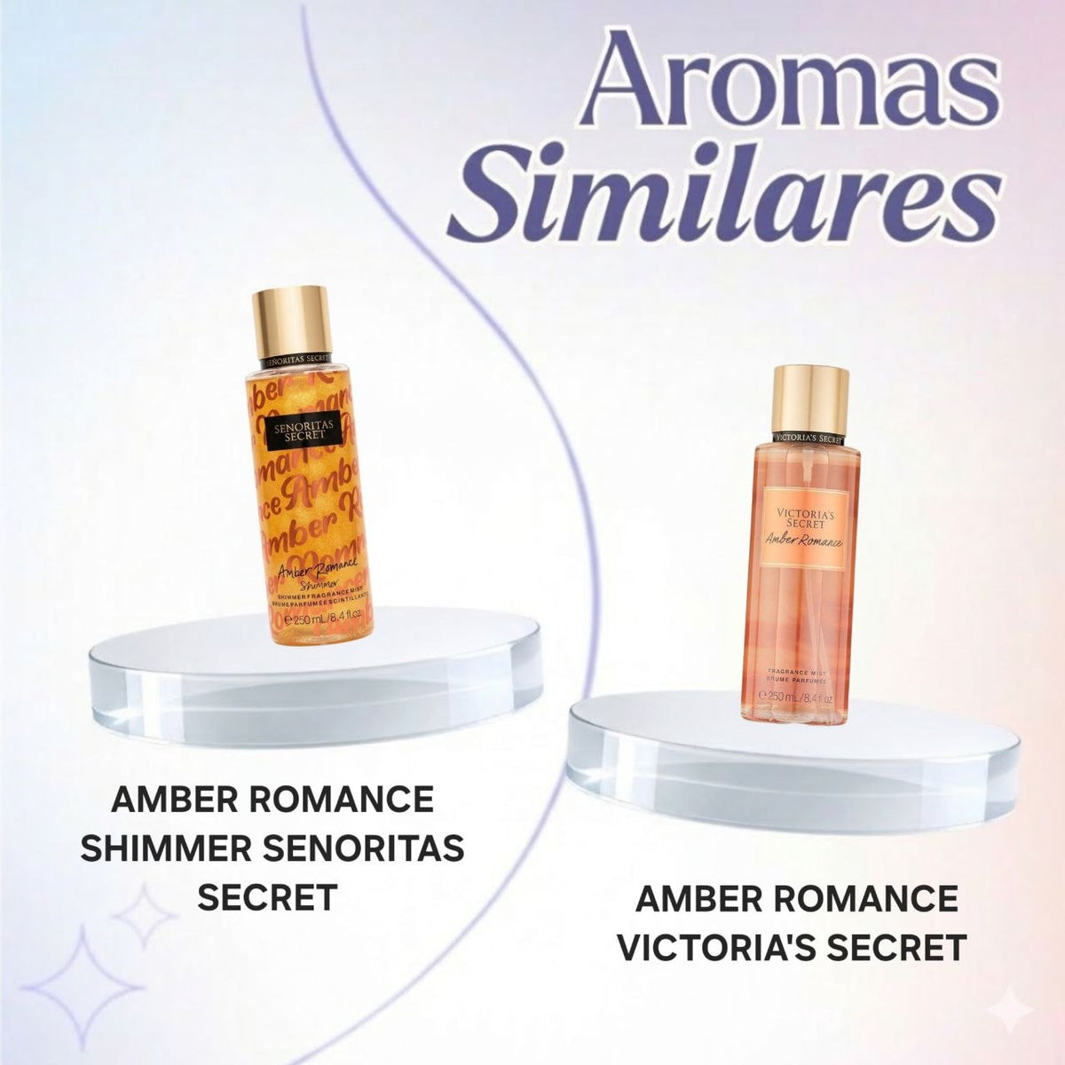 SPLASH SENORITAS SECRET AMBER ROMANCE 250ML (M) (AROMA SIMILAR VICTORIAS SECRET AMBER ROMANCE)