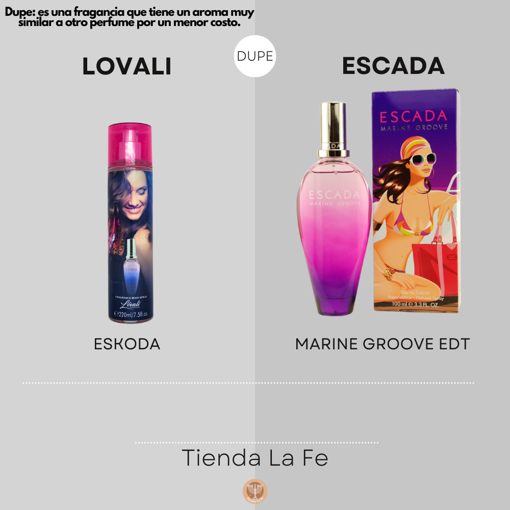 SPLASH LOVALI ESKODA 220ML (M)(DUPE DE ESCADA MARINE GROOVE EDT 100ML)