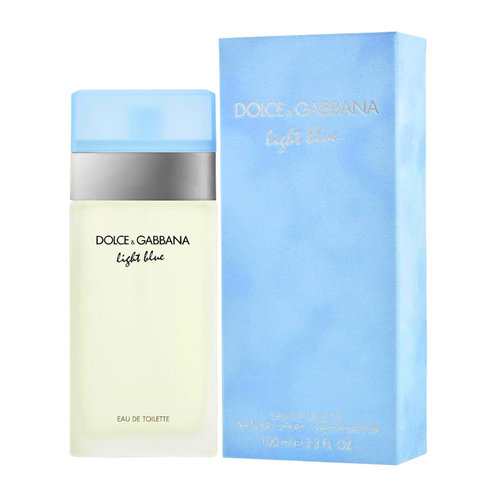 DOLCE & GABBANA LIGHT BLUE FOR WOMEN EDT 100ML (M)