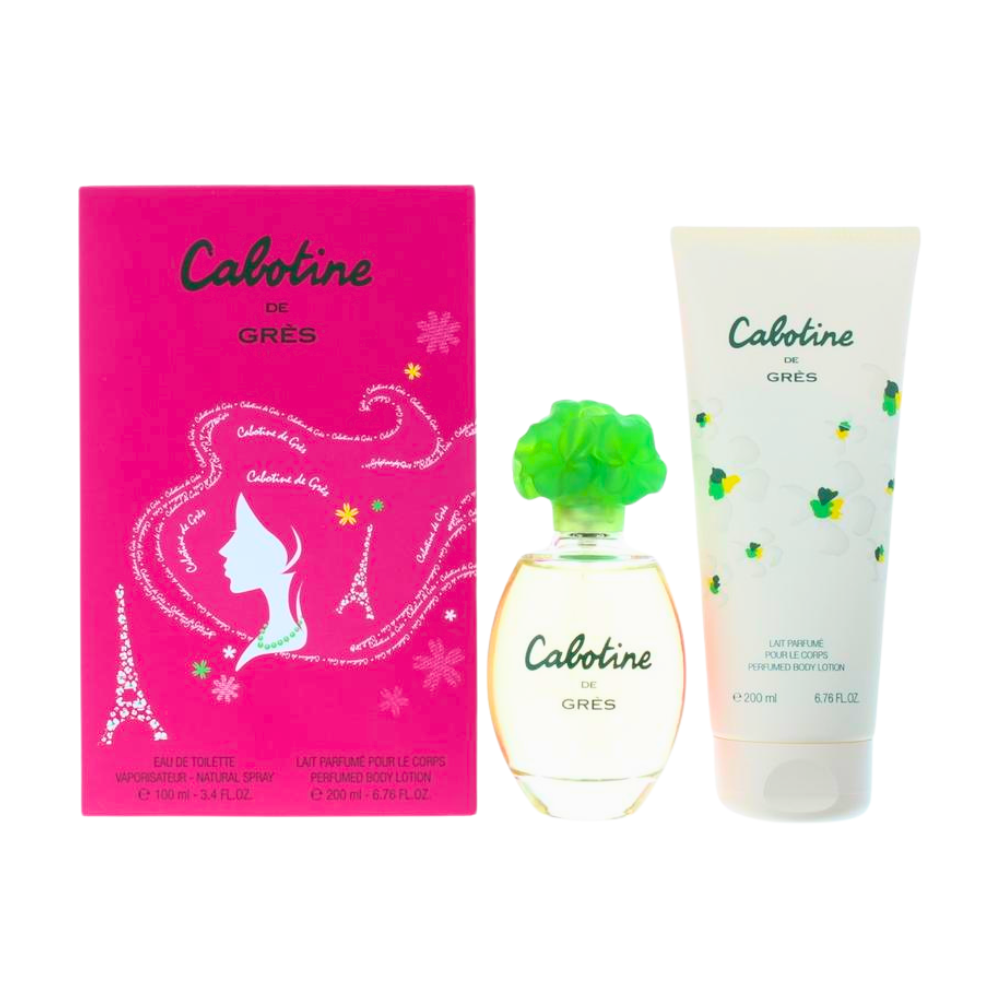 SET GRES CABOTINE EDT 100ML, BODY LOTION 200ML (M)