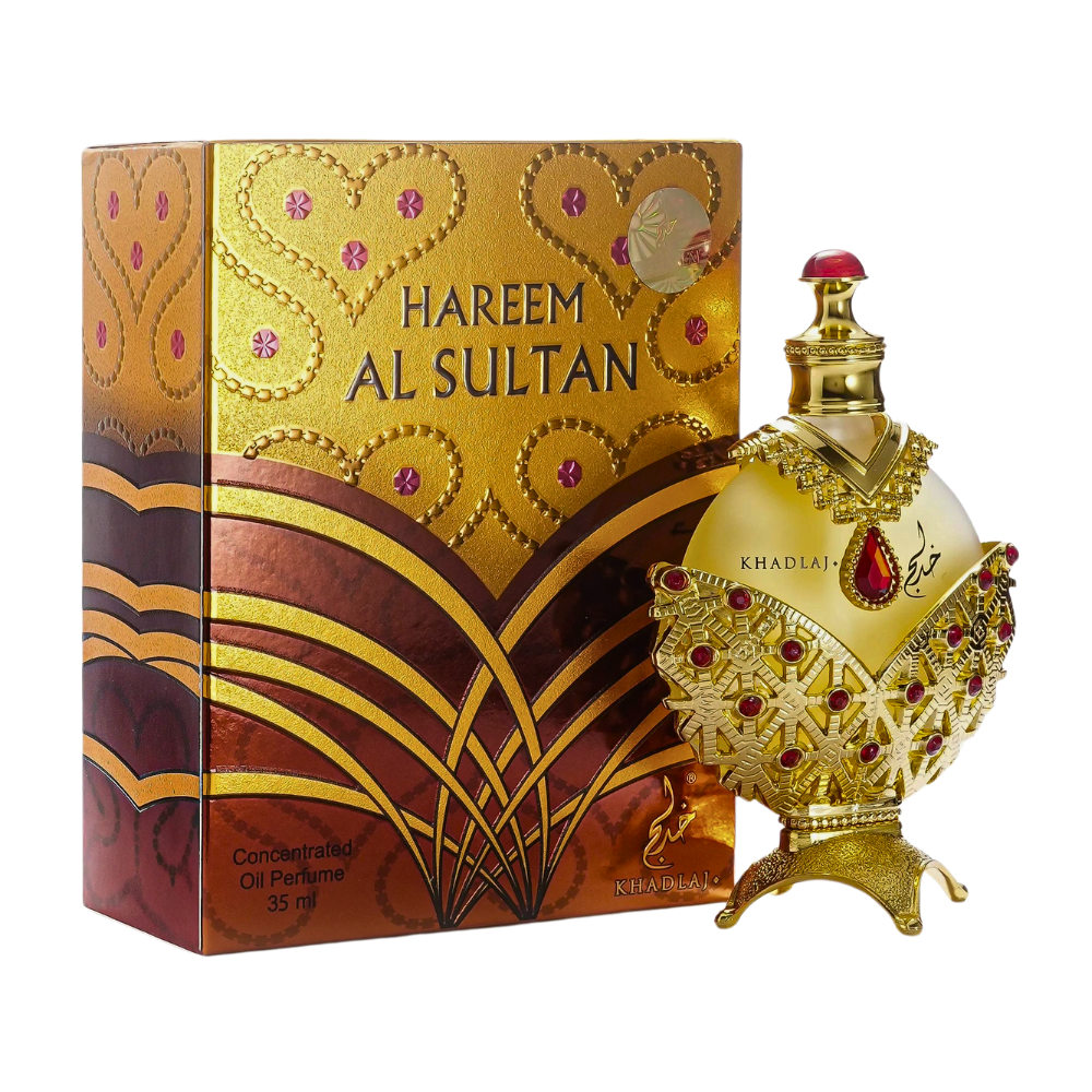KHADLAJ HAREEM AL SULTAN GOLD OIL PERFUME 35ML (M) (DUPE TIZIANA TERENZI KIRKE EDP)