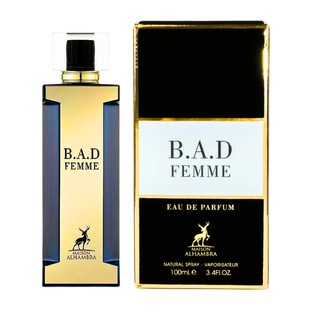 MAISON ALHAMBRA BAD FEMME EDP 100ML (M) (DUPE CAROLINA HERRERA GOOD GIRL EDP)