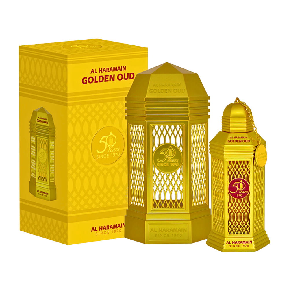 AL HARAMAIN 50 YEARS GOLDEN OUDH EDP 100ML (U) (DUPE XERJOFF GAO EDP)
