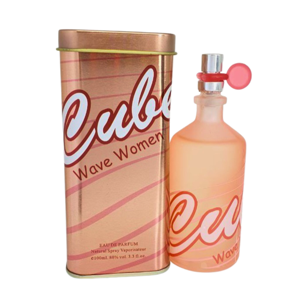 CUBE WAVE WOMEN EDP 100ML (M) (AROMA SIMILAR LIZ CLAIBORNE CURVE WAVE WOMEN EDT)