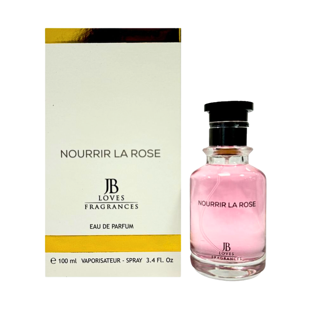JB LOVES FRAGRANCES NOURRIR LA ROSE EDP 100ML (M) (DUPE LOUIS VUITTON HEURES D ABSENCE EDP)