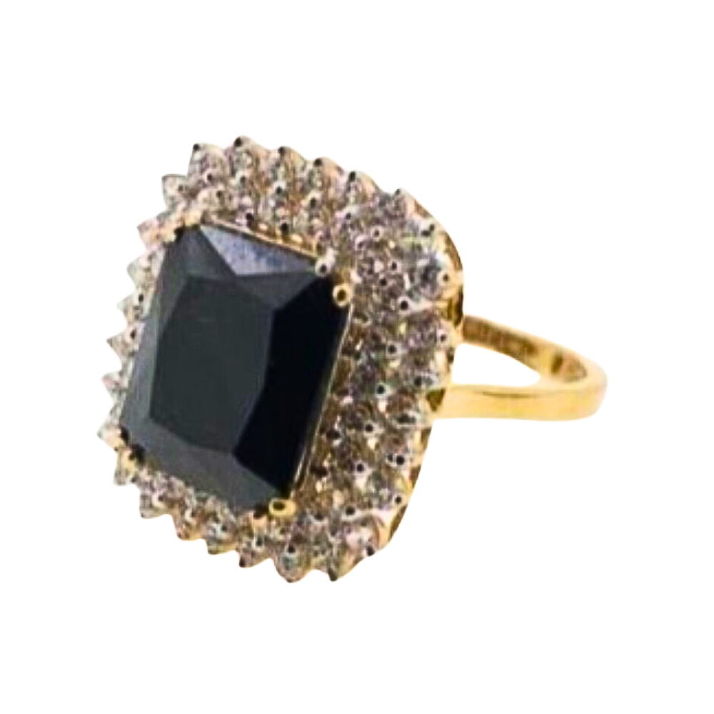 OANI285$8 FORMA CIRCON NEGRO