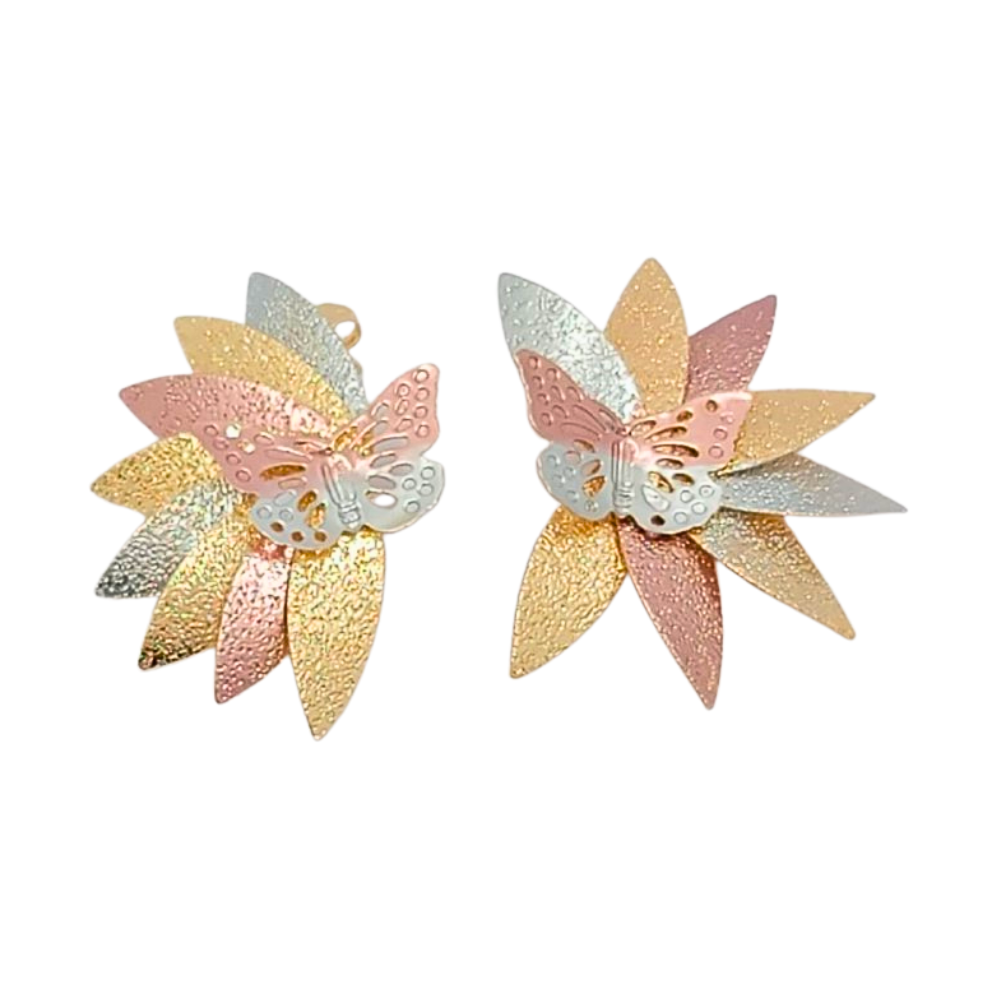 EARI4020 FORMA FLOR MARIPOSA