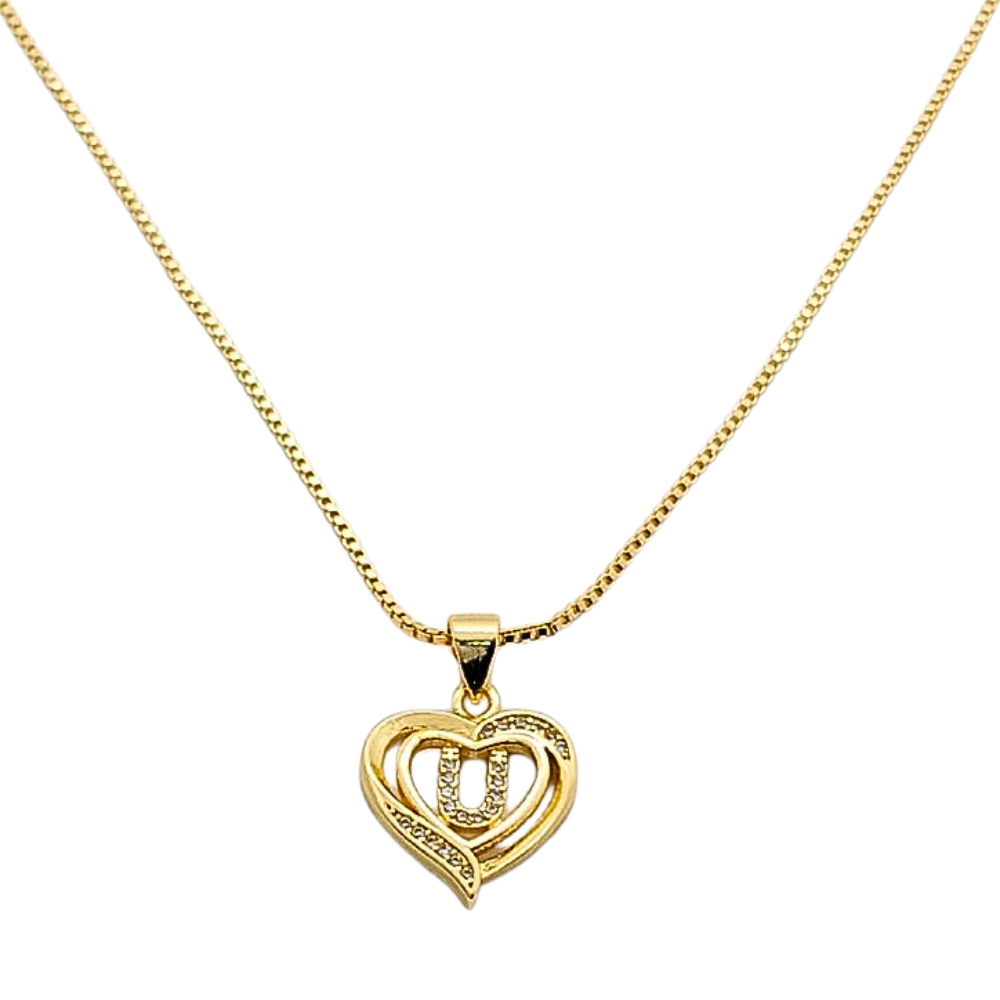 EGARGA1466 FORMA LETRA U CORAZON