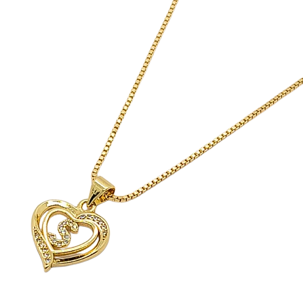 EGARGA1464 FORMA LETRA S CORAZON