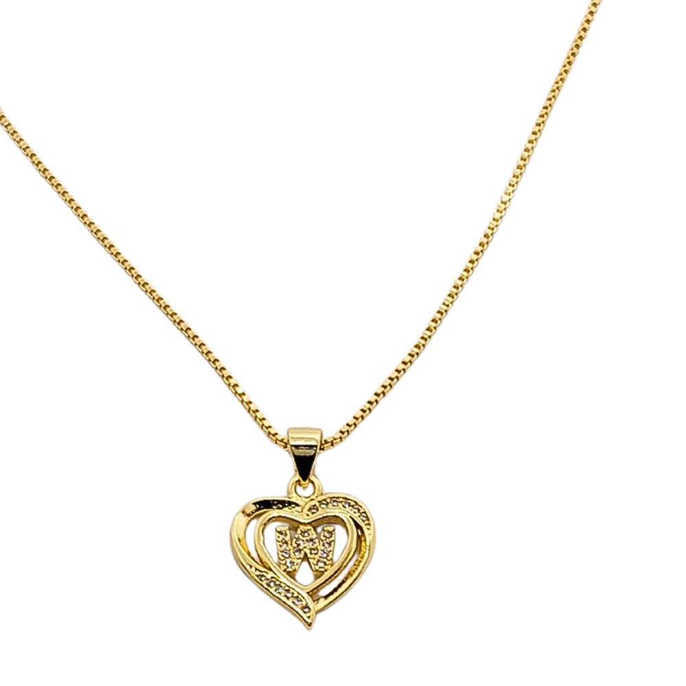 EGARGA1468 FORMA LETRA W CORAZON
