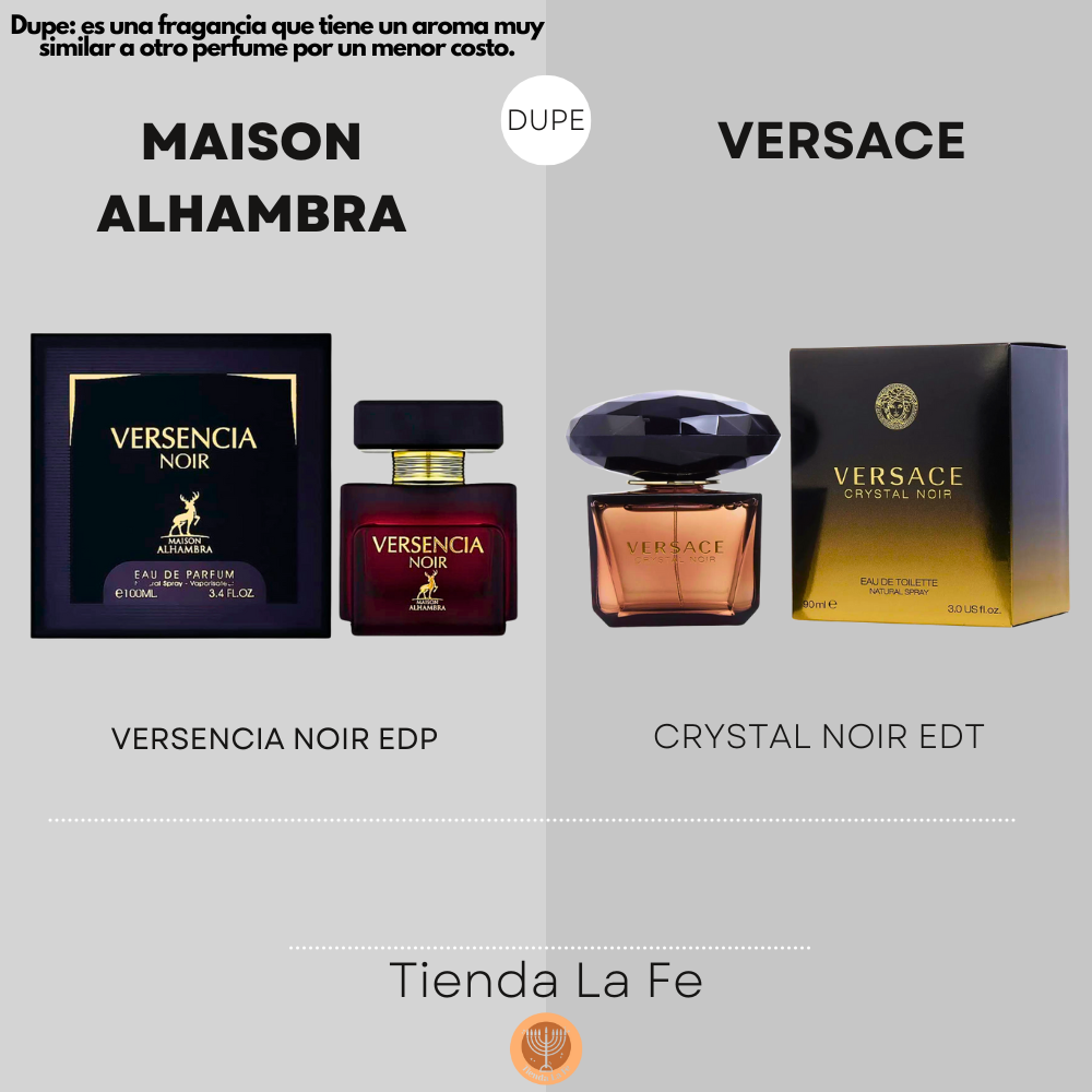 MAISON ALHAMBRA VERSENCIA NOIR EDP 100ML (M) (DUPE VERSACE CRYSTAL NOIR EDT)