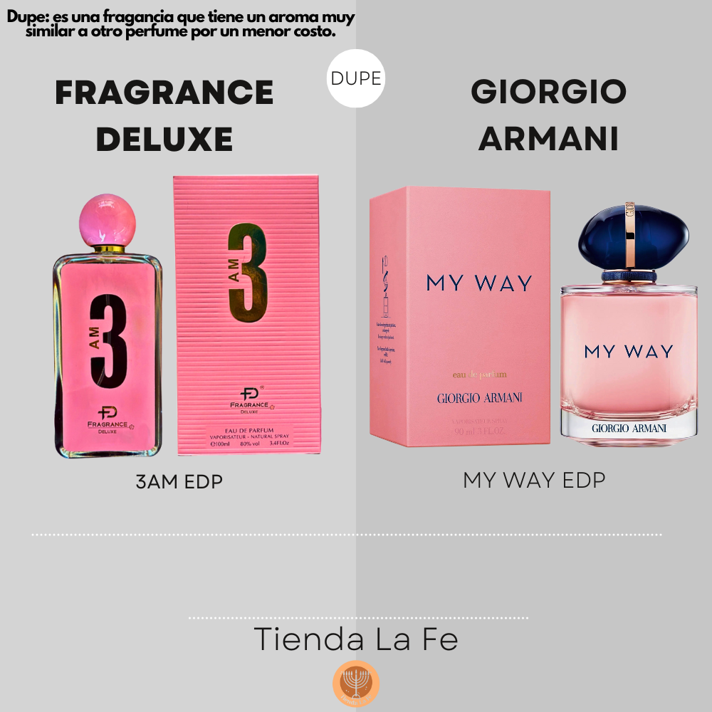 FRAGRANCE DELUXE 3AM EDP 100ML (M) (DUPE GIORGIO ARMANI MY WAY EDP)
