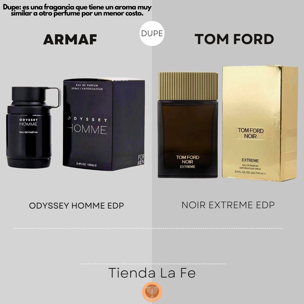 ARMAF ODYSSEY HOMME EDP 100ML (H) (DUPE TOM FORD NOIR EXTREME EDP)