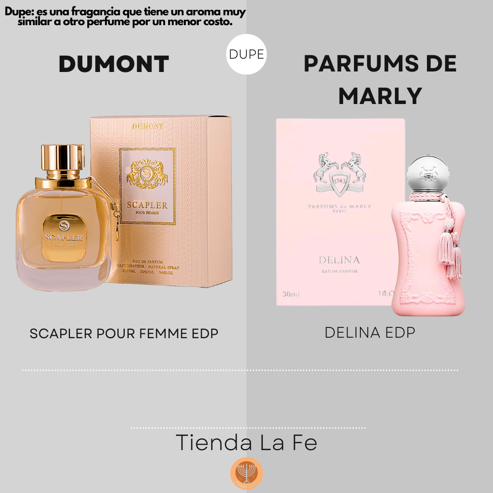 DUMOTN SCAPLER POUR FEMME EDP 100ML (M) (DUPE PARFUMS DE MARLY DELINA EDP)