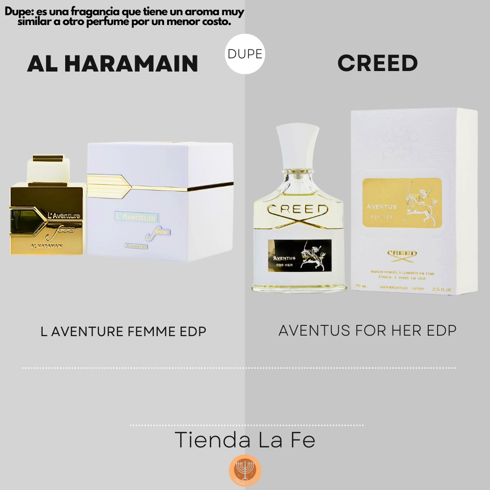 AL HARAMAIN L'AVENTURE FEMME EDP 100ML (M) (DUPE CREED AVENTUS FOR HER EDP)