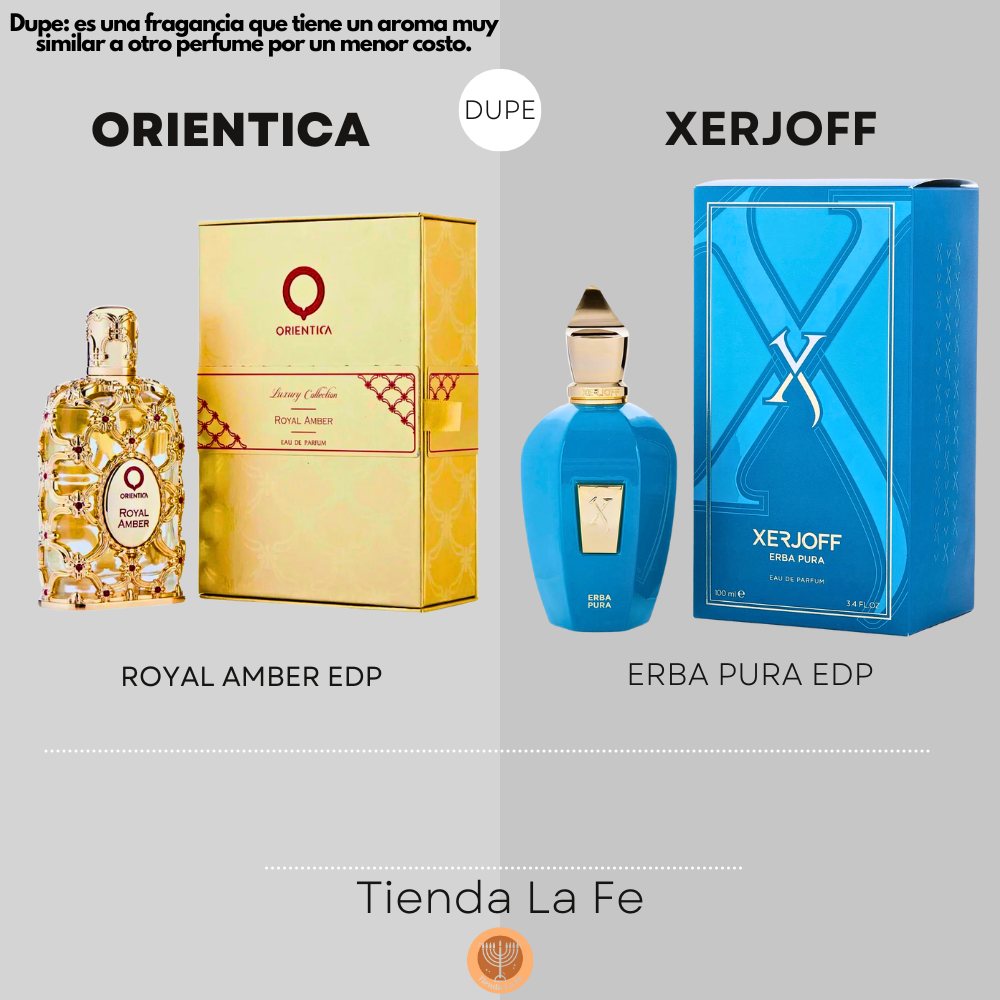 ORIENTICA ROYAL AMBER EDP 80ML (U) (DUPE XERJOFF ERBA PURA EDP)