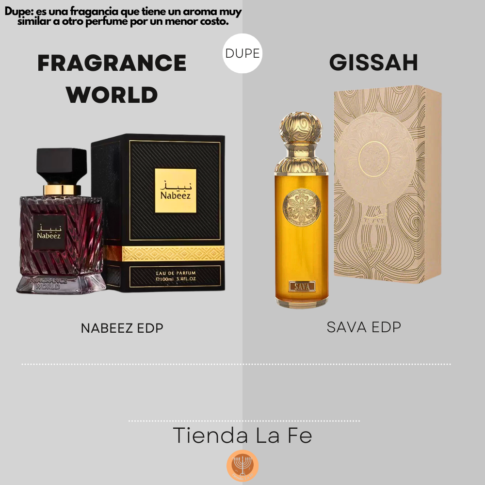 FRAGRANCE WORLD NABEEZ EDP 100ML (U) (DUPE GISSAH SAVA EDP)