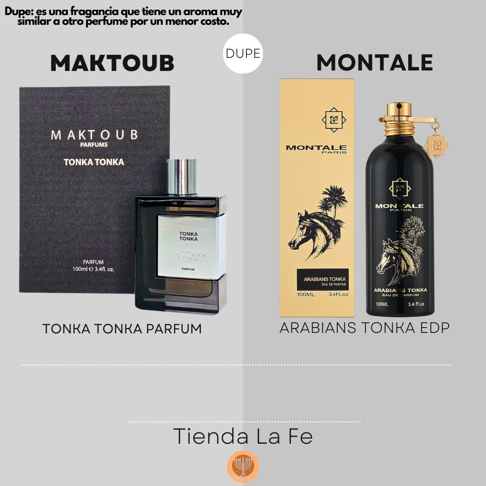 MAKTOUB TONKA TONKA PARFUM 100ML (U) (DUPE MONTALE ARABIANS TONKA EDP)