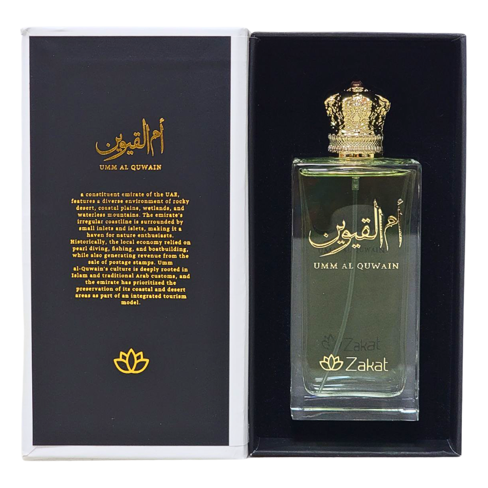 ZAKAT UMM AL QUWAIN JEWELS OF EMIRATES EDP 100ML (U) (DUPE BOND NO 9 GREENWICH VILLAGE EDP)