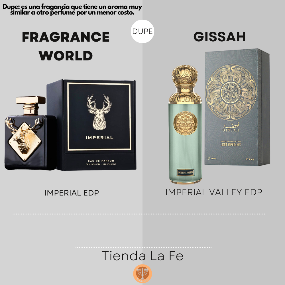 FRAGRANCE WORLD IMPERIAL EDP 100ML (H) (DUPE GISSAH IMPERIAL VALLEY EDP)