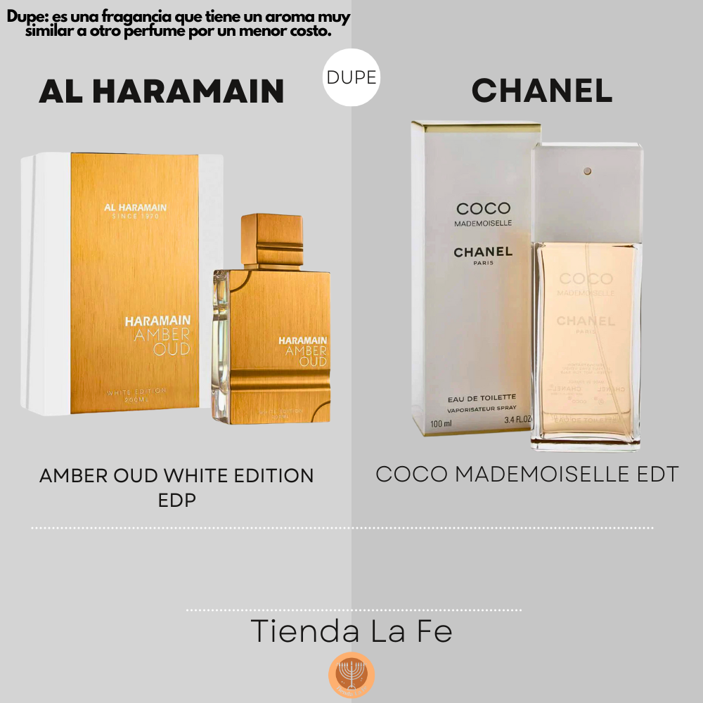AL HARAMAIN AMBER OUD WHITE EDITION EDP 200ML (U) (DUPE CHANEL COCO MADEMOISELLE EDT)