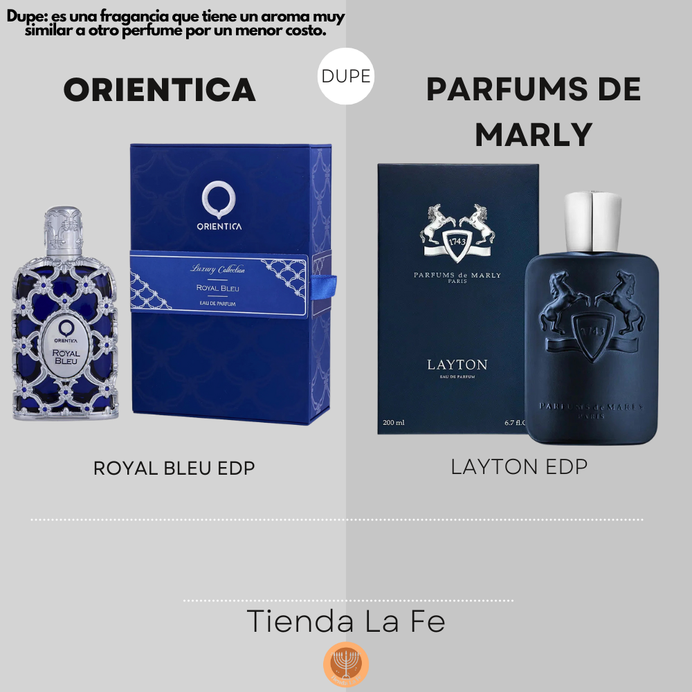 ORIENTICA ROYAL BLEU EDP 80ML (U) (DUPE PARFUMS DE MARLY LAYTON EDP)