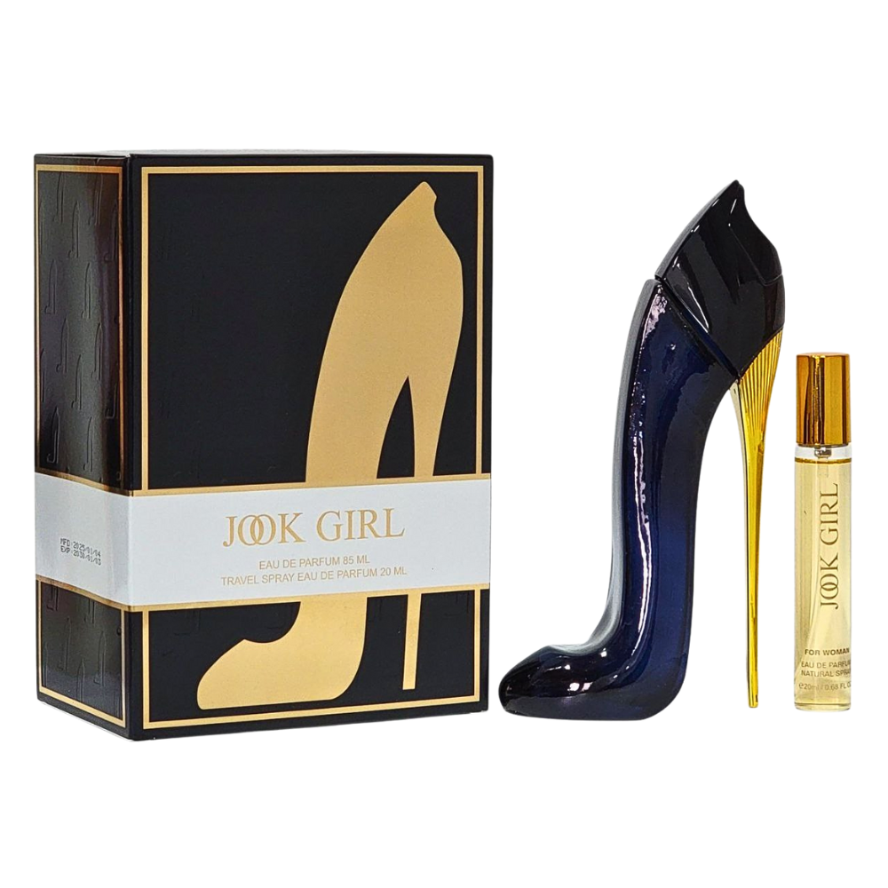 SET JOOK GIRL EDP 85ML MINI EDP 20ML (M) (AROMA SIMILAR A CAROLINA HERRERA GOOD GIRL)