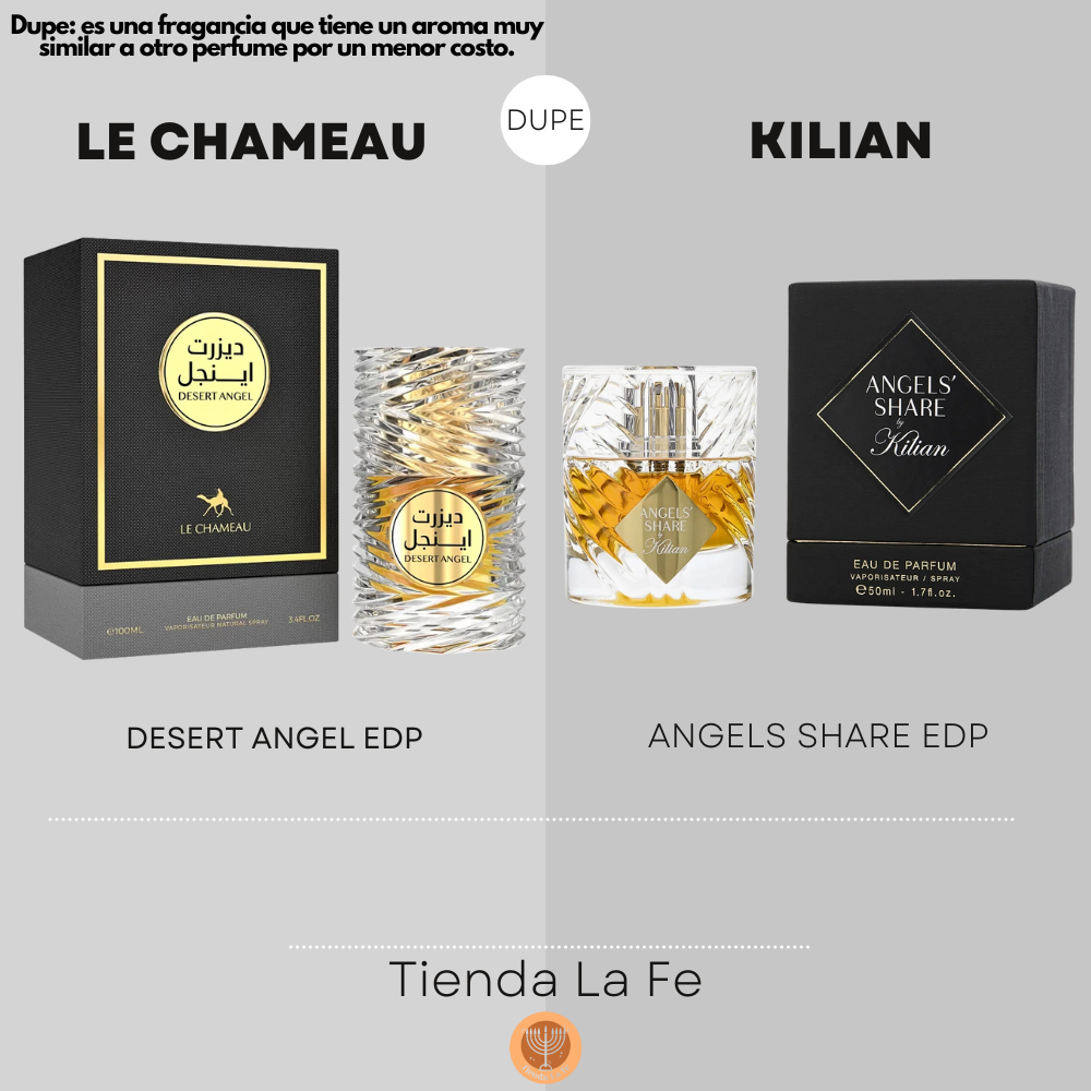 LE CHAMEAU DESERT ANGEL EDP 100ML (U) (DUPE KILIAN ANGELS SHARE EDP)