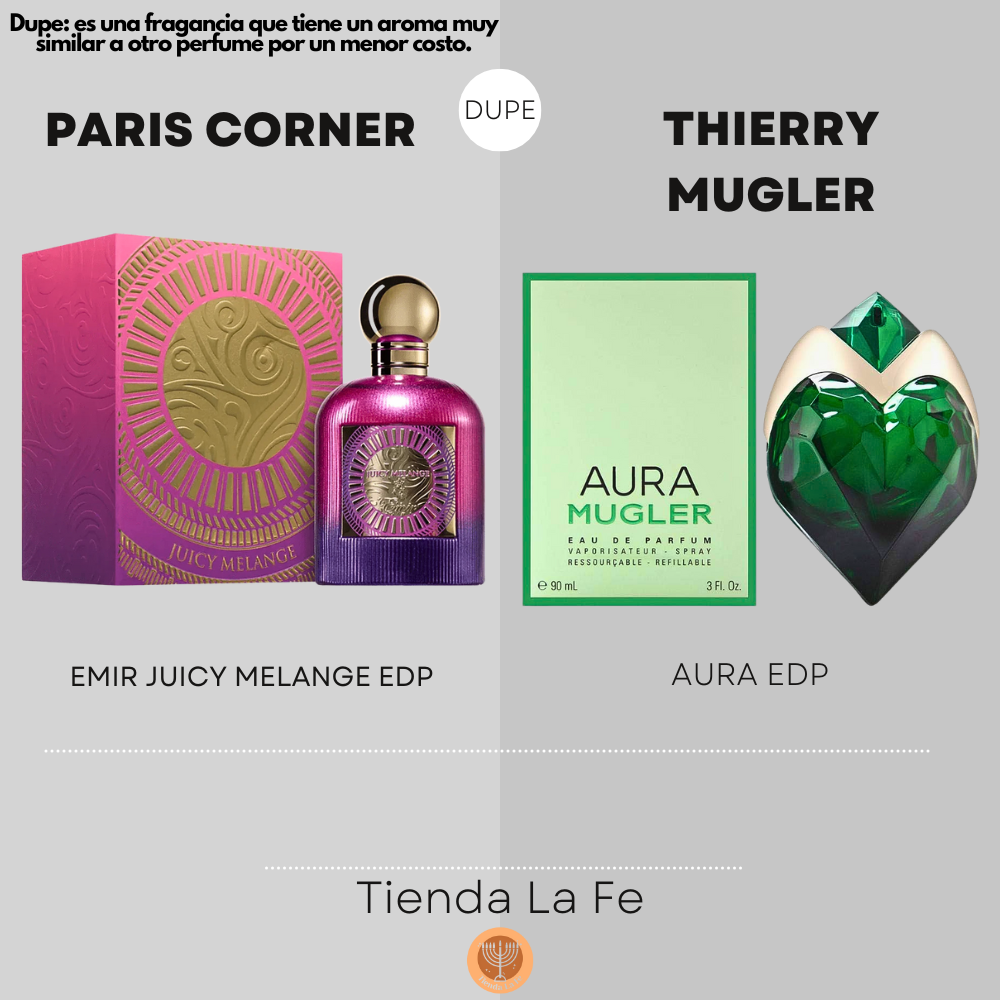 PARIS CORNER EMIR JUICY MELANGE EDP 100ML (M) (DUPE THIERRY MUGLER AURA EDP)