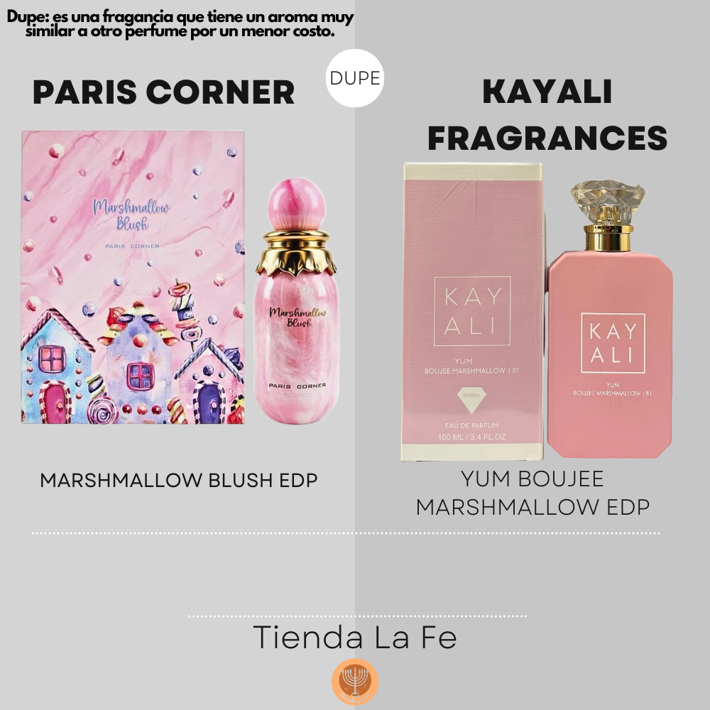 PARIS CORNER MARSHMALLOW BLUSH EDP 100ML (M) (DUPE KAYALI FRAGRANCES YUM BOUJEE MARSHMALLOW EDP)