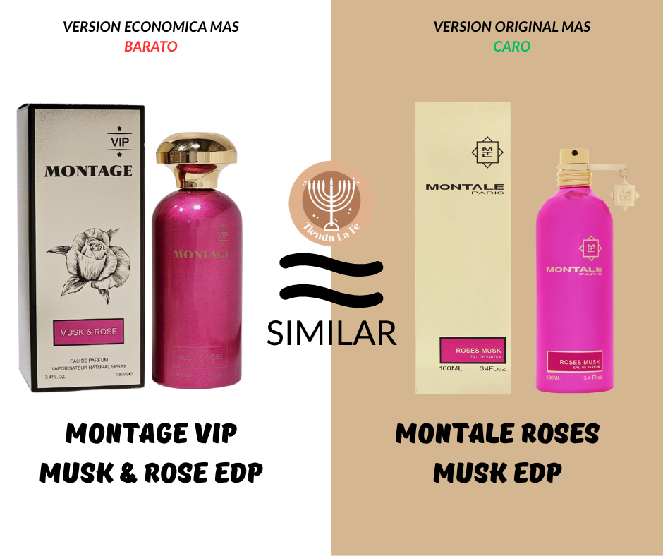LOVALI FRAGRANCES MONTAGE VIP MUSK & ROSE EDP 100ML (M) (AROMA SIMILAR A MONTALE ROSES MUSK EDP)