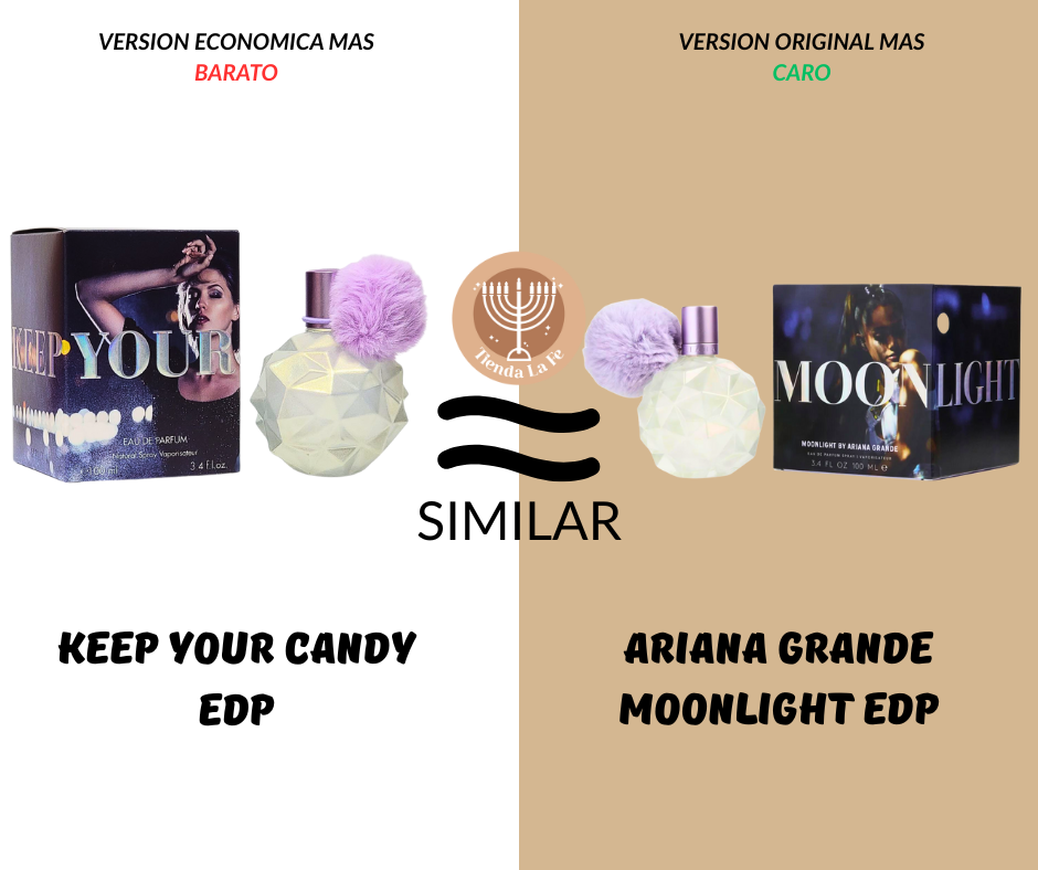 KEEP YOUR CANDY EDP 100ML (M) (AROMA SIMILAR ARIANA GRANDE MOONLIGHT EDP)