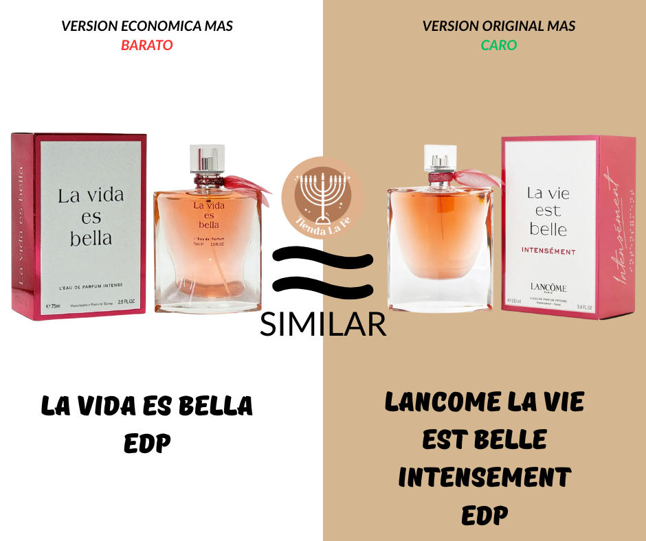 LA VIDA ES BELLA EDP 75ML (M) (AROMA SIMILAR LANCOME LA VIE EST BELLE INTENSEMENT EDP)