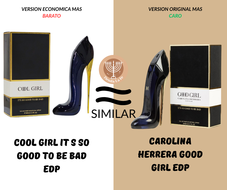 COOL GIRL IT S SO GOOD TO BE BAD EDP 85ML (M) (AROMA SIMILAR CAROLINA HERRERA GOOD GIRL EDP)