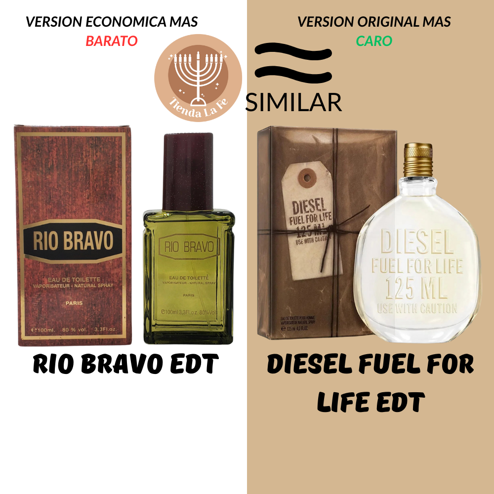 RIO BRAVO EDT 100ML (H) (AROMA SIMILAR DIESEL FUEL FOR LIFE EDT)