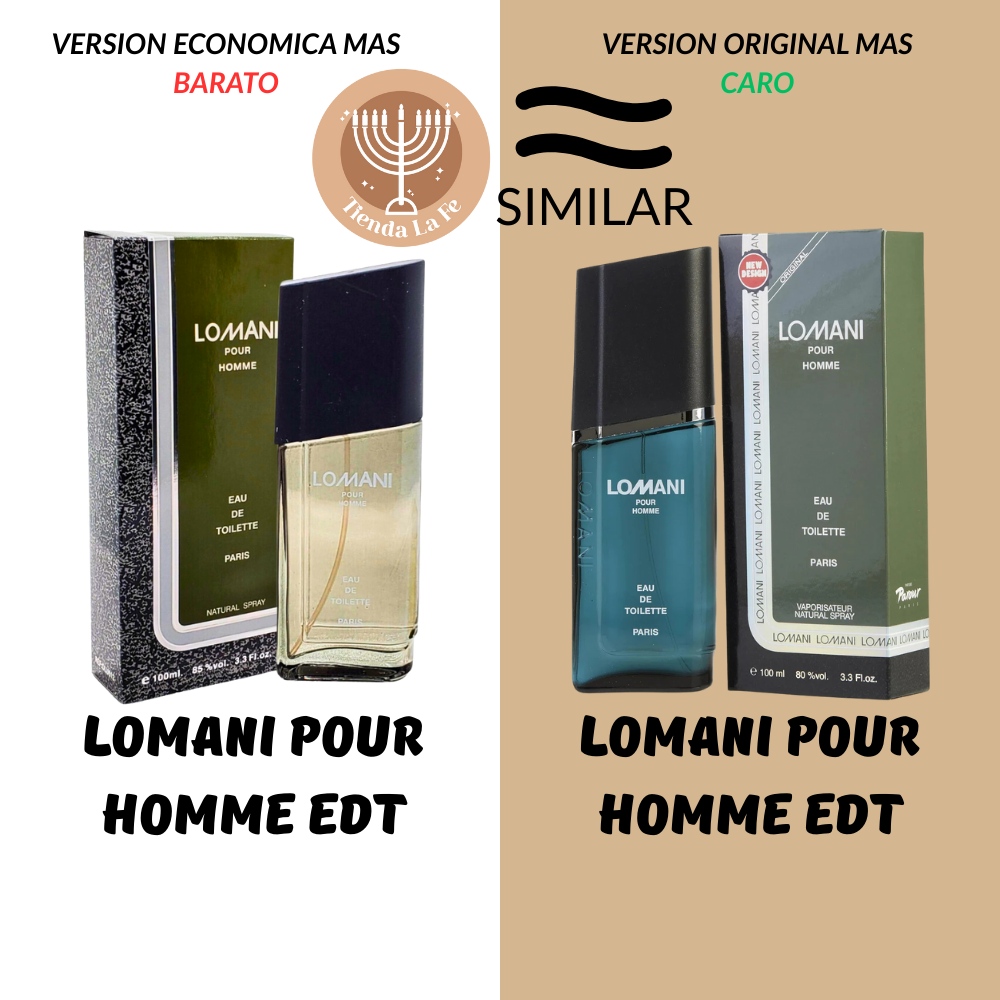 LOMANI POUR HOMME EDT 100ML (H) (AROMA SIMILAR LOMANI POUR HOMME EDT)